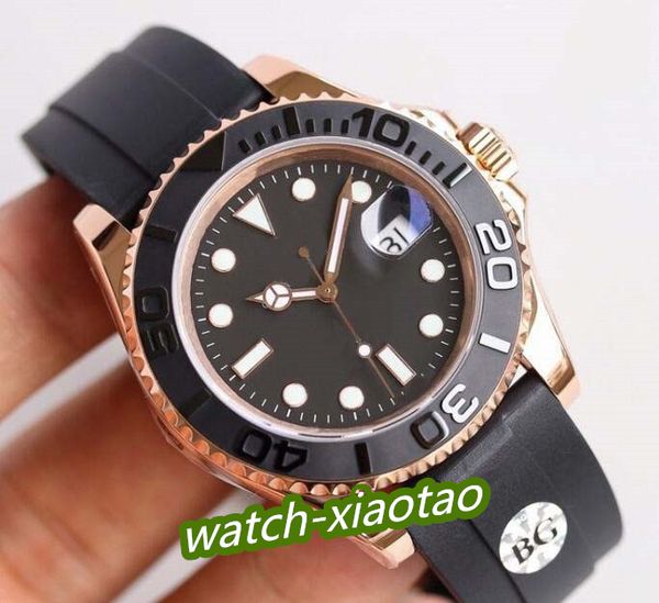 st9 everose gold watches 40mm automatic mechanical men watch black dial rotatable bezel master rubber strap waterproof sports mens wristwatc, Slivery;brown
st9 everose gold watches 40mm automatic mechanical men watch black dial rotatable bezel master rubber strap waterproof sports mens wristwatc, Slivery;brown