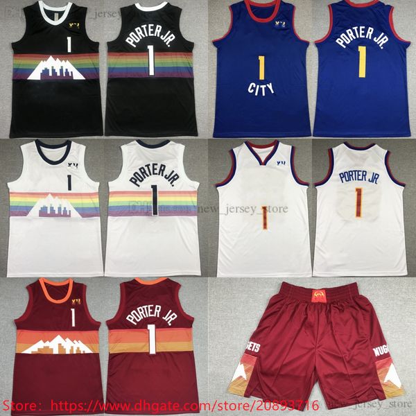 2023 new red basketball 1 michaelporter jr. jerseys stitched with 6 patch breathable sports home away city black white red jersey shirts sho, Black;yellow
2023 new red basketball 1 michaelporter jr. jerseys stitched with 6 patch breathable sports home away city black white red jersey shirts sho, Black;yellow