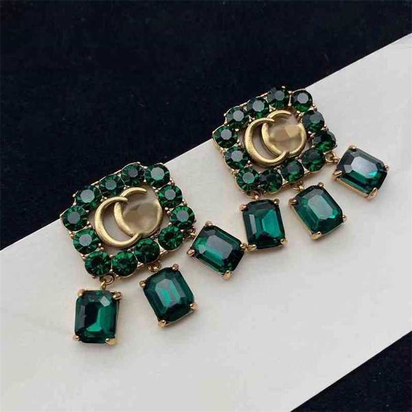 2023 designer new gujia square double crystal s925 silver needle net red same, Golden
2023 designer new gujia square double crystal s925 silver needle net red same, Golden