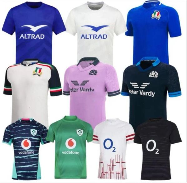 Image of S-5XL2022 2023 Ireland rugby jersey 22 23 Scotland English South enGlands UK African XV de French Italy home away ITALIA ALTERNATE Africa rugby shirt