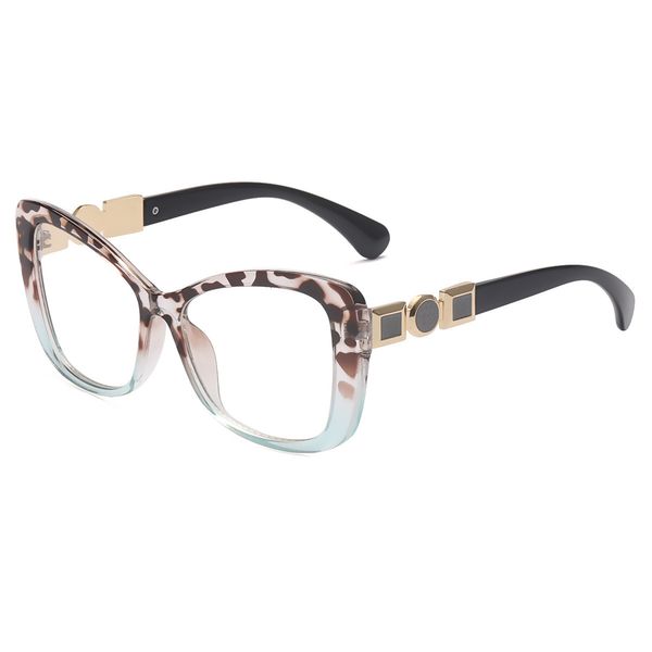 cat's eye square frame glasses metal decoration mirror leg tortoiseshell color frame anti-blue light prescription mirror women glasses, Silver
cat's eye square frame glasses metal decoration mirror leg tortoiseshell color frame anti-blue light prescription mirror women glasses, Silver
