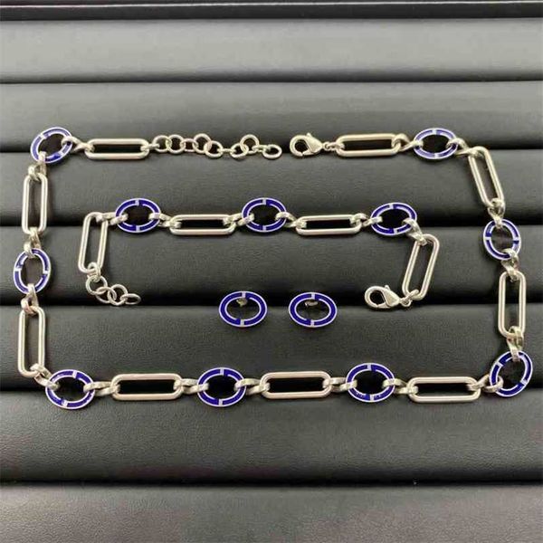 2023 designer new necklace ancient family letter enamel personalized neck chain bracelet earrings fashion trend jewelry, Silver
2023 designer new necklace ancient family letter enamel personalized neck chain bracelet earrings fashion trend jewelry, Silver