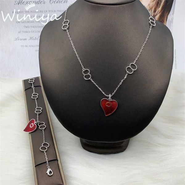 2023 designer new gjia / gujia 2021 new enamel letter necklace bracelet temperament trend fashion bead chain jewelry, Silver
2023 designer new gjia / gujia 2021 new enamel letter necklace bracelet temperament trend fashion bead chain jewelry, Silver