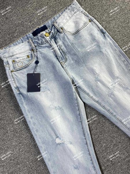 men's designer jeans spring/summer new squirrel embroidery casual pants water wash fashion denim jeans small straight sleeve design, Blue
men's designer jeans spring/summer new squirrel embroidery casual pants water wash fashion denim jeans small straight sleeve design, Blue