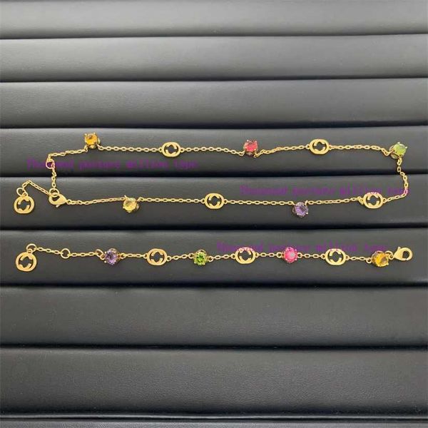 2023 designer new gujia necklace/gjia new letter color diamond simple sweater chain bracelet female personality light luxury jewelry, Silver
2023 designer new gujia necklace/gjia new letter color diamond simple sweater chain bracelet female personality light luxury jewelry, Silver