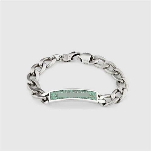 2023 designer new jewelry sterling silver dropping enamel for men and women home frosted fashion bracelet, Black
2023 designer new jewelry sterling silver dropping enamel for men and women home frosted fashion bracelet, Black