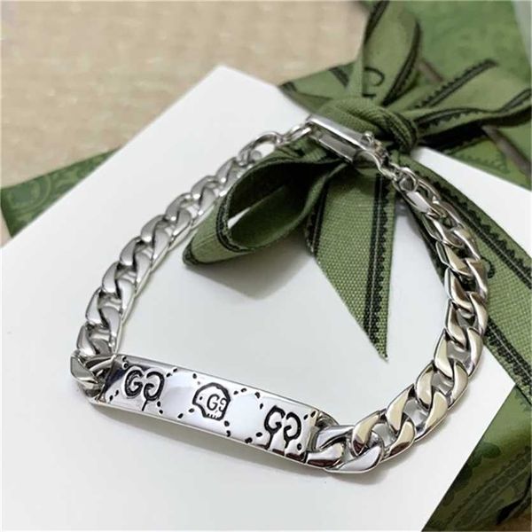 2023 designer new fashion jewelry gujia interlocking double skull elf s925 silver personalized fashion used couple bracelet, Black
2023 designer new fashion jewelry gujia interlocking double skull elf s925 silver personalized fashion used couple bracelet, Black
