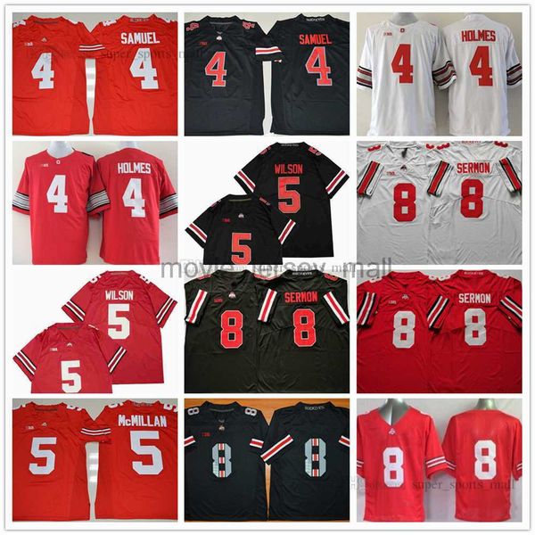 ncaa ohio state buckeyes college football jersey 4 santonio holmes 5 garrett wilson 8 trey sermon 9 binjimen victor 12 cardale jones stitche, Black
ncaa ohio state buckeyes college football jersey 4 santonio holmes 5 garrett wilson 8 trey sermon 9 binjimen victor 12 cardale jones stitche, Black