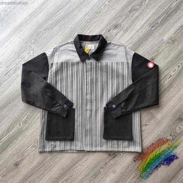 2020fw cavempt c.e stripe shirt jacket men women 1 1 vintage do old shirt cav empt shirts 0318, White;black
2020fw cavempt c.e stripe shirt jacket men women 1 1 vintage do old shirt cav empt shirts 0318, White;black