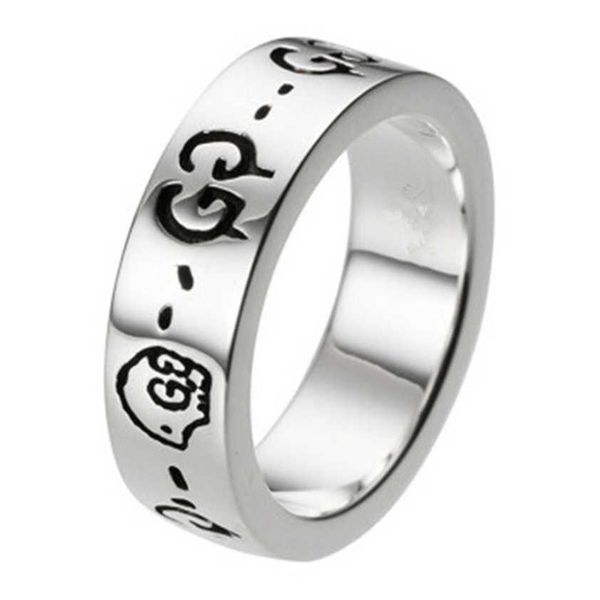 2023 designer new jewelry ring elf skull hollowed out double enamel for men and women to give valentine's day gifts, Silver
2023 designer new jewelry ring elf skull hollowed out double enamel for men and women to give valentine's day gifts, Silver