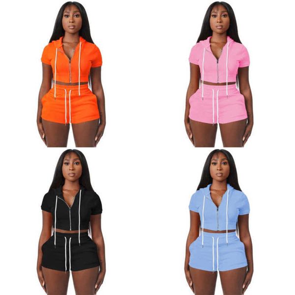 women clothing casual tracksuits hoodies two piece shorts set short sleeve zipper cardigan shorts jogger suit sportswear, Gray
women clothing casual tracksuits hoodies two piece shorts set short sleeve zipper cardigan shorts jogger suit sportswear, Gray