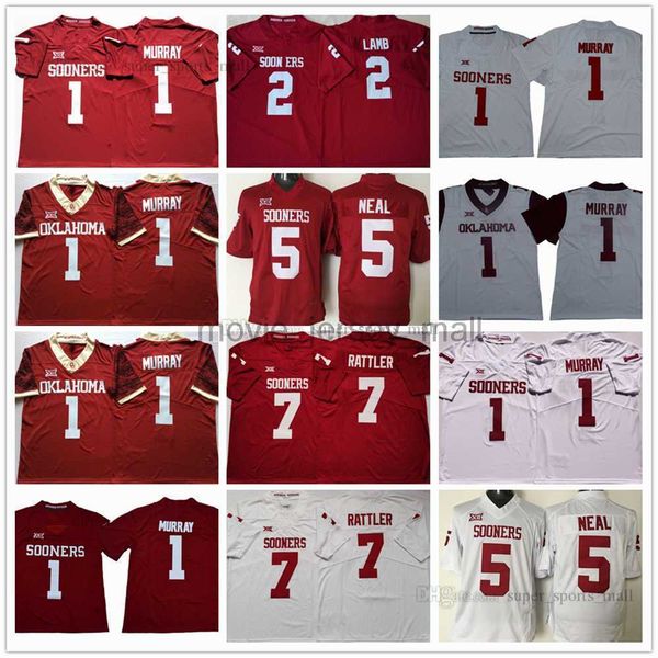 ncaa college football jerseys 1 kyler murray 2 ceedee lamb 7 spencer rattler 5 durron neal stitched jersey, Black
ncaa college football jerseys 1 kyler murray 2 ceedee lamb 7 spencer rattler 5 durron neal stitched jersey, Black