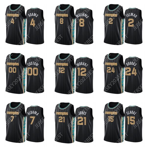custom ja morant 12 basketball jersey bane brooks jones jackson jr. xs-4xl men women youth black city jersey new shirt, Black;red
custom ja morant 12 basketball jersey bane brooks jones jackson jr. xs-4xl men women youth black city jersey new shirt, Black;red