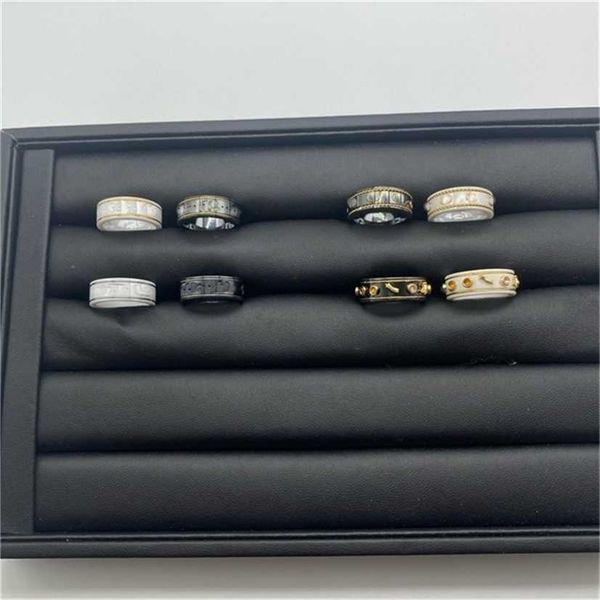 2023 designer new fashion jewelry ancient family ceramic black white double letter element bee planet fashion male and female couple pair ri, Silver
2023 designer new fashion jewelry ancient family ceramic black white double letter element bee planet fashion male and female couple pair ri, Silver