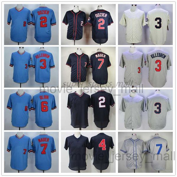 vintage college baseball wears jersey 4 paul molitor 7 joe mauer 6 tony oliva 3 harmon killebrew 2 brian dozier 1969 men women youth size s-, Blue;black
vintage college baseball wears jersey 4 paul molitor 7 joe mauer 6 tony oliva 3 harmon killebrew 2 brian dozier 1969 men women youth size s-, Blue;black