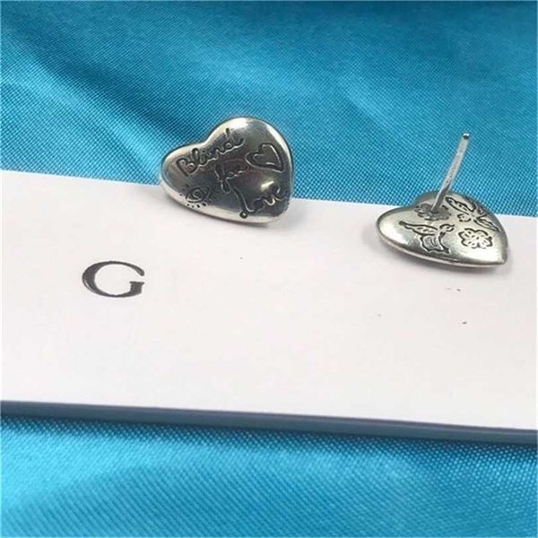 2023 designer new fashion jewelry ancient classic blind for fearless love net red temperament female s925 silver needle earrings, Golden
2023 designer new fashion jewelry ancient classic blind for fearless love net red temperament female s925 silver needle earrings, Golden