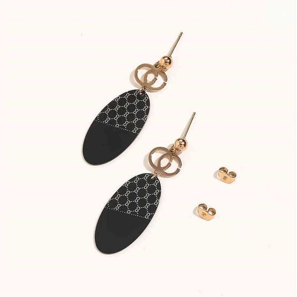 2023 designer new gujia double stainless steel acrylic earrings personalized fashion earrings for women, Golden
2023 designer new gujia double stainless steel acrylic earrings personalized fashion earrings for women, Golden
