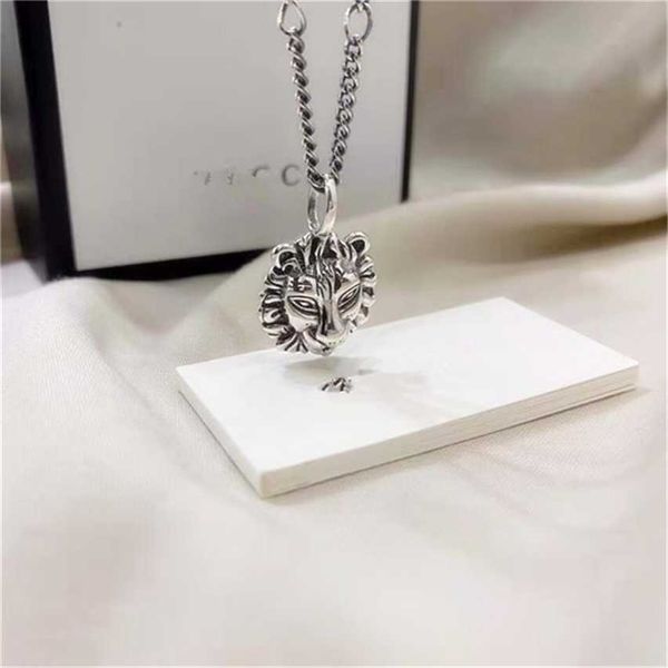2023 designer new fashion jewelry zhigujia made old metal lion head pendant necklace, Silver
2023 designer new fashion jewelry zhigujia made old metal lion head pendant necklace, Silver