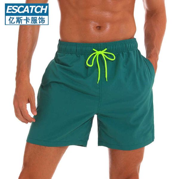 men's shorts men's beach pants solid summer shorts can be launched into the water quickly dry breathable loose quarter length swim, White;black
men's shorts men's beach pants solid summer shorts can be launched into the water quickly dry breathable loose quarter length swim, White;black