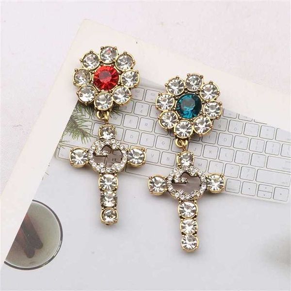 2023 designer new jewelry sense ancient home exaggeration color cross long tassel thin fashion flower female ear jewelry, Golden
2023 designer new jewelry sense ancient home exaggeration color cross long tassel thin fashion flower female ear jewelry, Golden