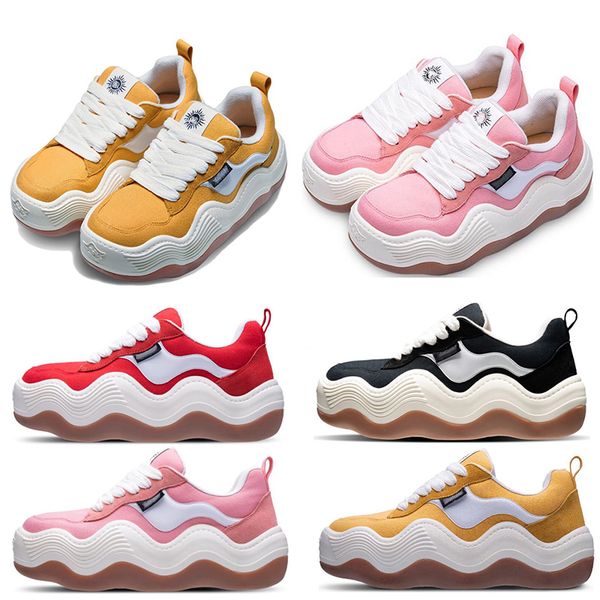 designer casual shoes men sneakers canvas women heyday shoes platform triple wavy bread shoe thick soled rubber trainers stitching sneaker
designer casual shoes men sneakers canvas women heyday shoes platform triple wavy bread shoe thick soled rubber trainers stitching sneaker