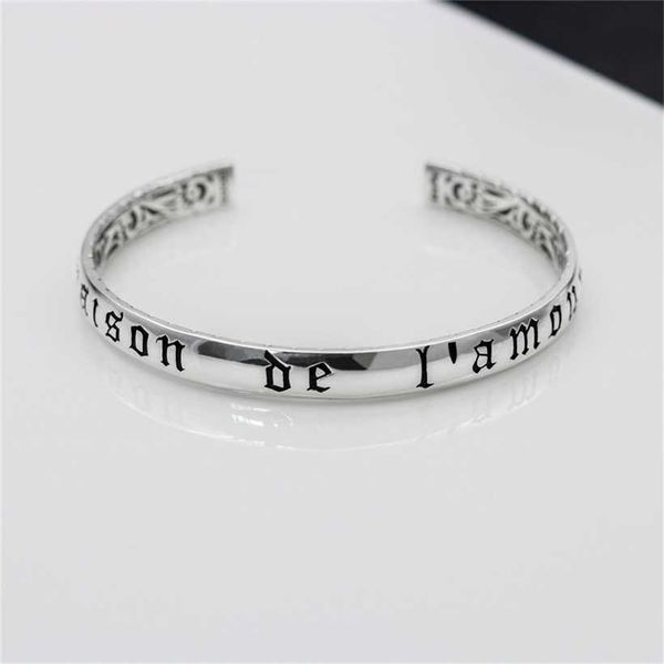 2023 designer new jewelry l'amour love home bracelet thai silver used bracelet for lovers, Black
2023 designer new jewelry l'amour love home bracelet thai silver used bracelet for lovers, Black