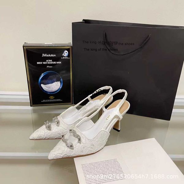 slipperssandals small fragrant lace high heel new style of autumn and winter diamond buckle pointed shoes feminine t2302131, Black
slipperssandals small fragrant lace high heel new style of autumn and winter diamond buckle pointed shoes feminine t2302131, Black