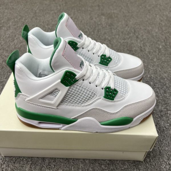 with box sb 4s pine green basketball shoes 4 black cat se craft pn dust seafoam military black sneakers trainers with box
with box sb 4s pine green basketball shoes 4 black cat se craft pn dust seafoam military black sneakers trainers with box