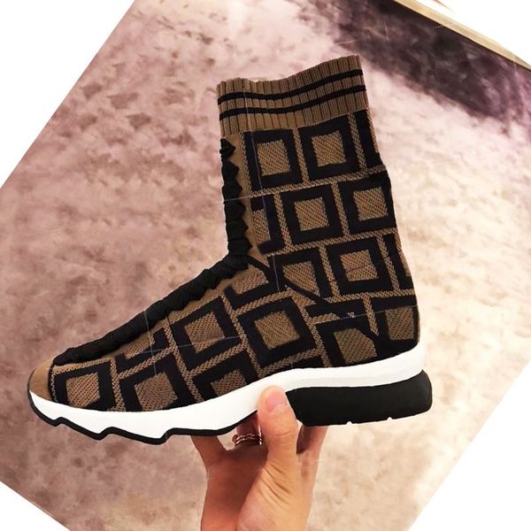 platform socks boots autumn winter classic gym casual women designer shoes fashion sports knitted elastic boot lady lace up thick sneakers s, Black
platform socks boots autumn winter classic gym casual women designer shoes fashion sports knitted elastic boot lady lace up thick sneakers s, Black
