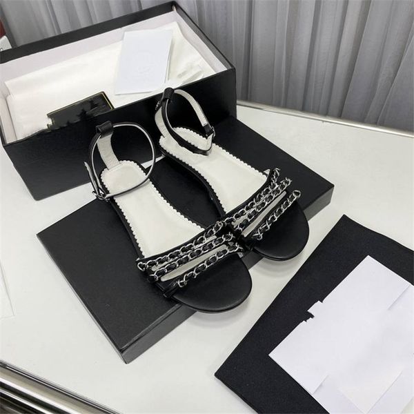 luxury design sandals 2023 fashion channel women summer high heels leather cross lace up student casual slippers 08-0030, Black
luxury design sandals 2023 fashion channel women summer high heels leather cross lace up student casual slippers 08-0030, Black