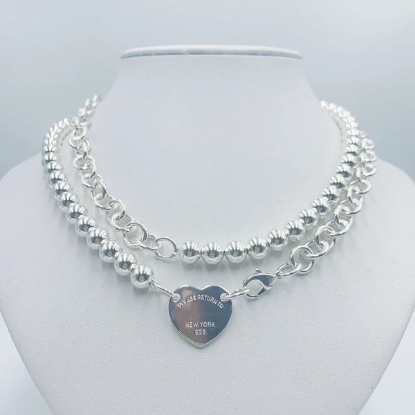 100% 925 sterling silver pendant necklacehigh-end heart egg shaped exquisite beaded brand necklaces for women designer jewelry tiff jeweller
100% 925 sterling silver pendant necklacehigh-end heart egg shaped exquisite beaded brand necklaces for women designer jewelry tiff jeweller