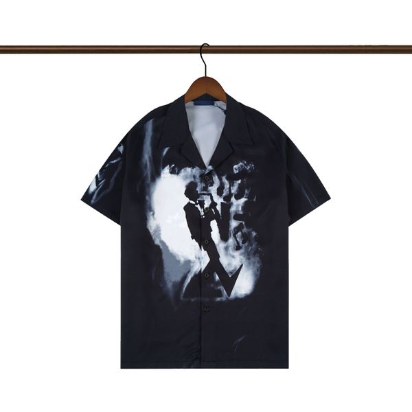 men's shirt printed beach shirt men's leisure summer fashion short sleeve button loose shirt men's holiday party flower shirt, White;black
men's shirt printed beach shirt men's leisure summer fashion short sleeve button loose shirt men's holiday party flower shirt, White;black