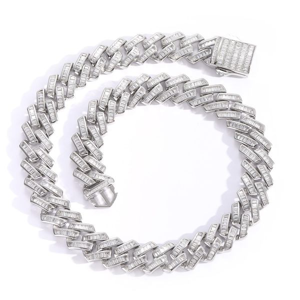 16mm 16/18/20/22/24inch ale hip hop men white gold plated miami cuban chain necklaces diamond iced out chian necklaces, Silver
16mm 16/18/20/22/24inch ale hip hop men white gold plated miami cuban chain necklaces diamond iced out chian necklaces, Silver