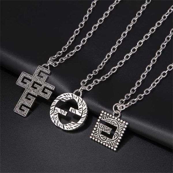 2023 designer new jewelry big necklace long hip hop cool couple titanium steel letter men's fashion women's street versatile sweat, Black
2023 designer new jewelry big necklace long hip hop cool couple titanium steel letter men's fashion women's street versatile sweat, Black