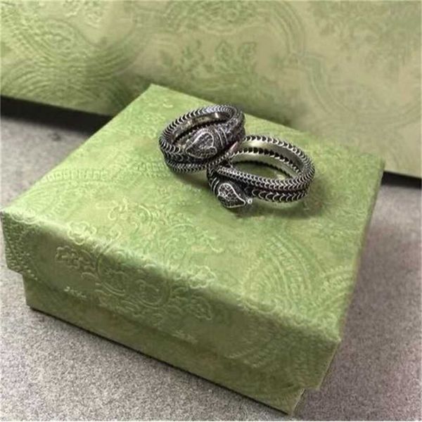 2023 designer new fashion jewelry ring sterling silver double spirit old snake ring hand jewelry
2023 designer new fashion jewelry ring sterling silver double spirit old snake ring hand jewelry