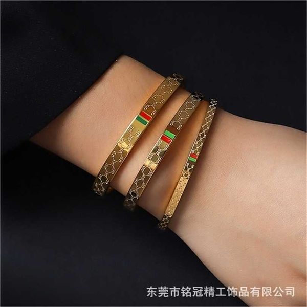 2023 designer new fashion jewelry gujia titanium steel 18k gold ins minority trendy temperament net red bracelet lovers fashion, Black
2023 designer new fashion jewelry gujia titanium steel 18k gold ins minority trendy temperament net red bracelet lovers fashion, Black
