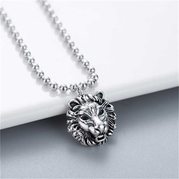 2023 designer new fashion xiao zhan's same gujia double thai silver lion head pendant necklace straight jewelry
2023 designer new fashion xiao zhan's same gujia double thai silver lion head pendant necklace straight jewelry