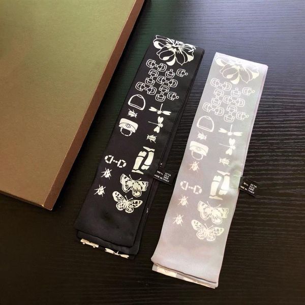 women's scarf high qualtiy hairband fashion printed handbag decorative silk scarves no box am32259u, Blue;gray
women's scarf high qualtiy hairband fashion printed handbag decorative silk scarves no box am32259u, Blue;gray