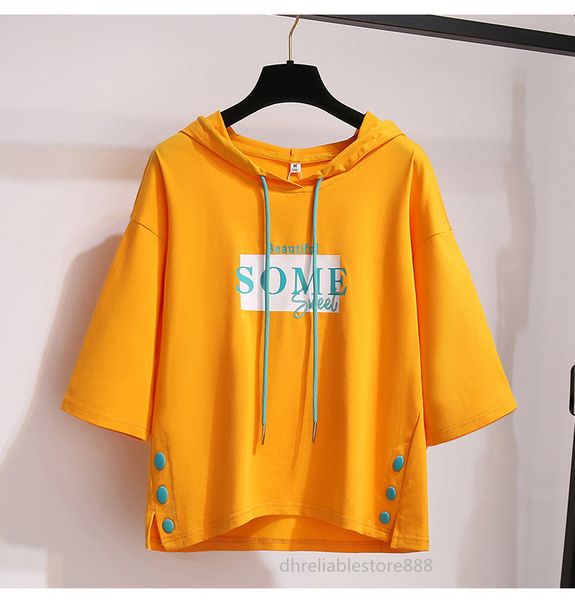 summer new women's hoodies sweatshirts sunscreen hooded short sleeve t-shirt female student korean clothing female loose women's c, Black
summer new women's hoodies sweatshirts sunscreen hooded short sleeve t-shirt female student korean clothing female loose women's c, Black