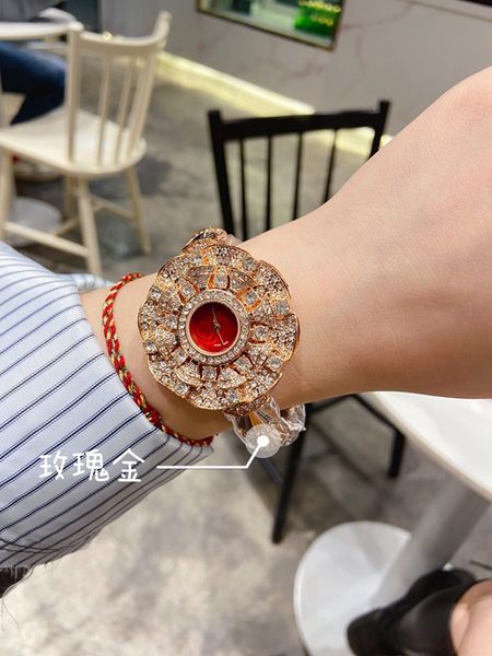 wristwatches for 2023 new womens watches three stitches quartz watch luxury brand steel belt diamond lady accessories flower shape fashion b, Slivery;brown
wristwatches for 2023 new womens watches three stitches quartz watch luxury brand steel belt diamond lady accessories flower shape fashion b, Slivery;brown