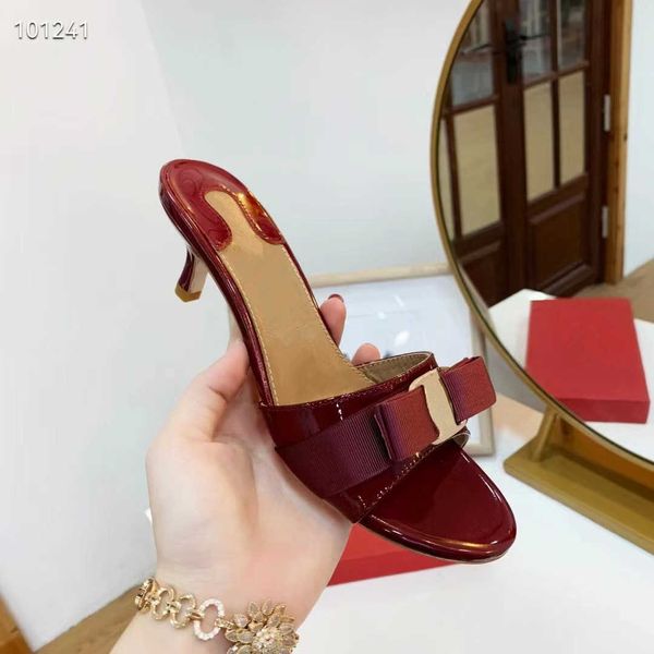 sandals high-heeled slippers bow buckle full leather sandals slim heel round head classic fashion soft and comfortable women's shoes, Black
sandals high-heeled slippers bow buckle full leather sandals slim heel round head classic fashion soft and comfortable women's shoes, Black