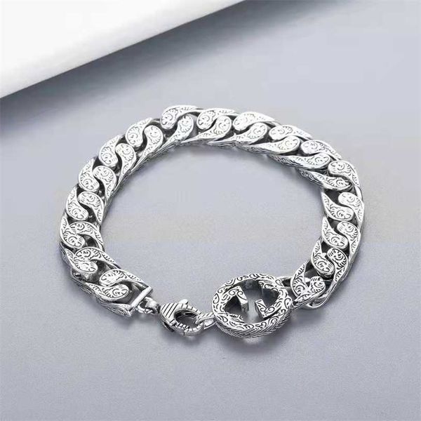 designer bracelet chain jewelry new double g makes old wind net temperament all match lovers red and td9c, Black
designer bracelet chain jewelry new double g makes old wind net temperament all match lovers red and td9c, Black