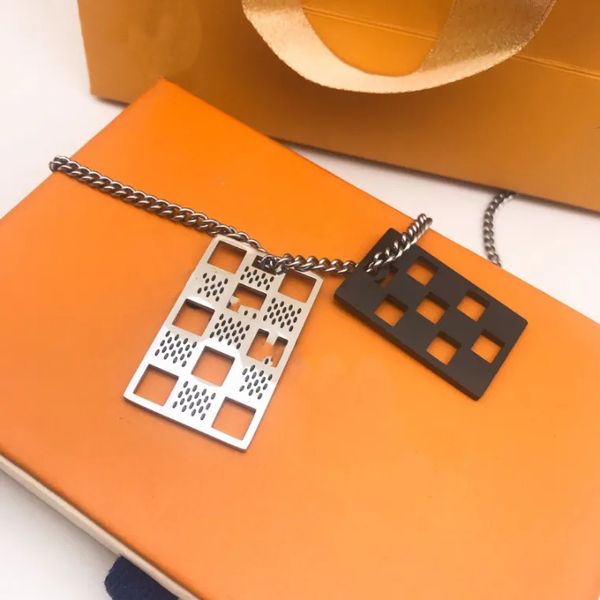 fashion brand double tag necklace designer luxury pendant necklace classic premium jewelry long chain selected designed for men and women wi, Silver
fashion brand double tag necklace designer luxury pendant necklace classic premium jewelry long chain selected designed for men and women wi, Silver