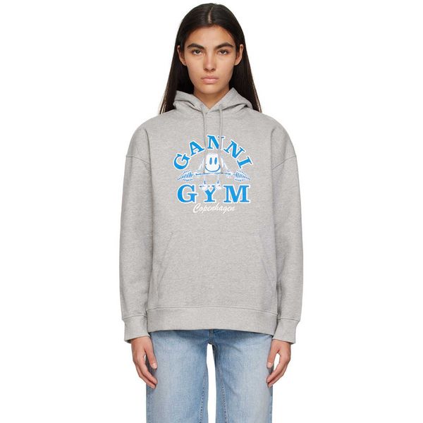 ganni 23ss designer sweatshirt pullover jumper gray pattern printing gray silhouette hooded sweater for women, Black
ganni 23ss designer sweatshirt pullover jumper gray pattern printing gray silhouette hooded sweater for women, Black