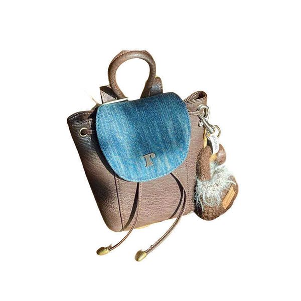 morom denim backpack women's designer bags commuter bag advanced sense small bag versatile small bag 230301
morom denim backpack women's designer bags commuter bag advanced sense small bag versatile small bag 230301