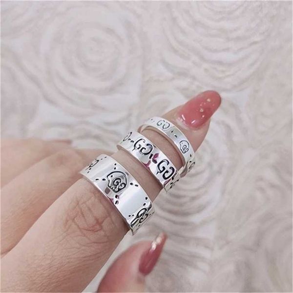 2023 designer new fashion jewelry gujia s925 silver skull couple double letter pattern elf fashion simple men's and women's tail p
2023 designer new fashion jewelry gujia s925 silver skull couple double letter pattern elf fashion simple men's and women's tail p