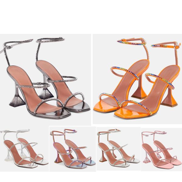 summer women's sandals napa leather crystal decorated square toe open toe stiletto heel sandals elegant women show charm eu35-42, Black
summer women's sandals napa leather crystal decorated square toe open toe stiletto heel sandals elegant women show charm eu35-42, Black