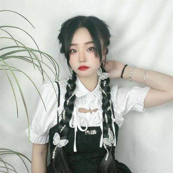 shop wig female ponytail braid simulation twist long braided hair boxing, Black
shop wig female ponytail braid simulation twist long braided hair boxing, Black
