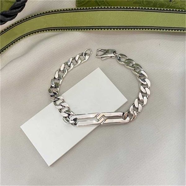2023 designer new fashion jewelry gujia s925 sterling silver li zhongshuo same couple fashion simple bracelet for men and women, Black
2023 designer new fashion jewelry gujia s925 sterling silver li zhongshuo same couple fashion simple bracelet for men and women, Black