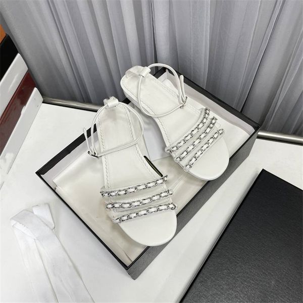 luxury design sandals 2023 fashion channel women summer high heels leather cross lace up student casual slippers 08-0031, Black
luxury design sandals 2023 fashion channel women summer high heels leather cross lace up student casual slippers 08-0031, Black